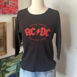 rockware acdc dirty deeds done dirt cheap long sleeve shirt